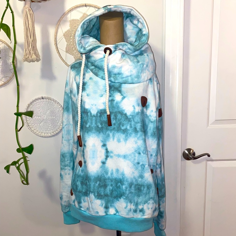 Wanakome Cowl Neck Pullover Hoodie